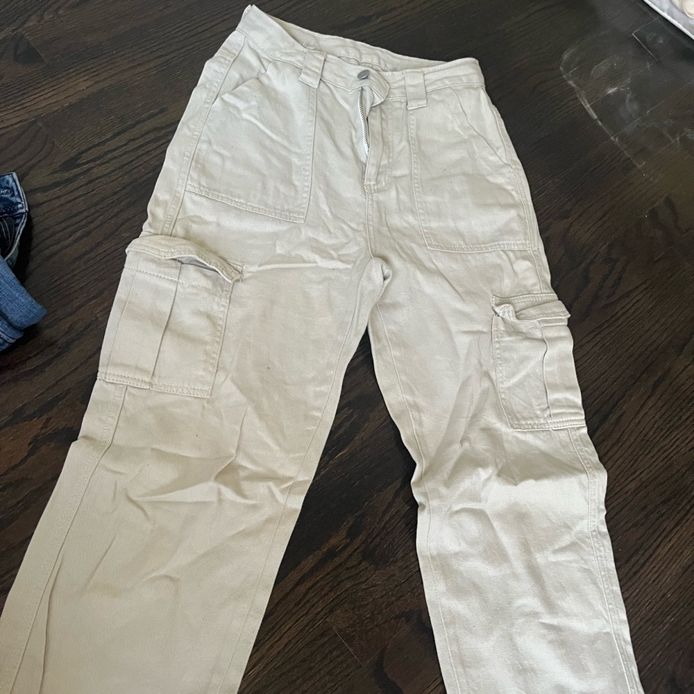 beige cargos